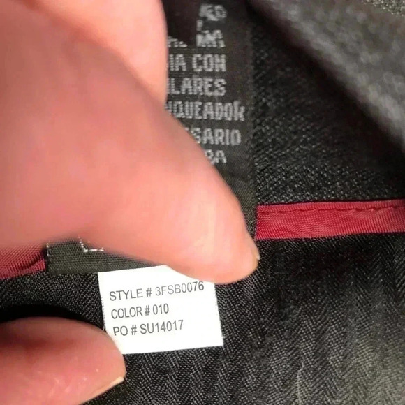 Axist City  Pant Greyish Black Dress Pants Size 34 - Picture 10 of 16